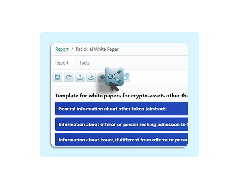 Collaborate with Pacioli.ai on MiCAR Regulatory Disclosures